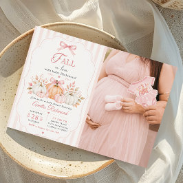 Val in Love Baby Shower Foto Kaart