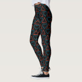 "Val in Love met Verandering" Patroon Leggings (Links)