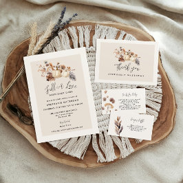 Val in Love Pompoen Baby Shower Luier Raffle Informatiekaartje