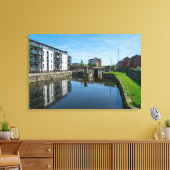 Val Ings Lock, Wakefield Canvas Afdruk (Insitu (Woonkamer))