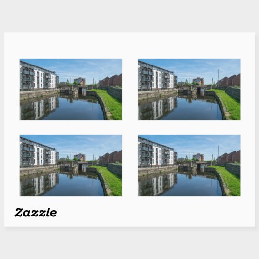 Val Ings Lock, Wakefield Rechthoekige Sticker (Vel)