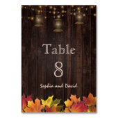  val laat oude lantaarns houten tafel nummer kaart (Achterkant)