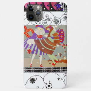 VAL LEIDEN, WIND, DE KOSTENONTWERPER VAN DE MODE V iPhone 11 PRO MAX HOESJE