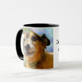 Val me niet lastig tot ik mijn koffie-week Mok heb (Voorkant links)