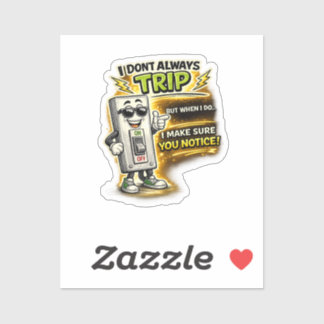 Val niet altijd, als ik dat doe, zorg ik ervoor da sticker