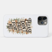 Val niet voor mij Case-Mate iPhone case (Achterkant (horizontaal))