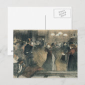 Val op de Barriere Briefkaart (Voorkant / Achterkant)
