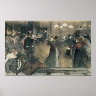 Val op de Barriere Poster