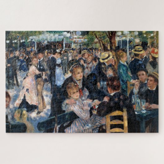 Val op de Moulin de la Galette, Renoir Legpuzzel (Horizontaal)