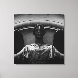 Val op wacht canvas afdruk