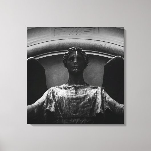 Val op wacht canvas afdruk (Voorkant)