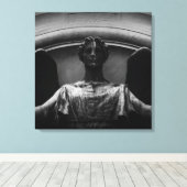 Val op wacht canvas afdruk (Insitu (Houten vloer))