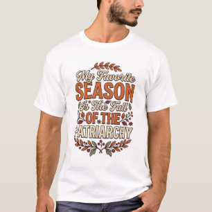 Val Patriarchaat Vintage Feministische Herfst T-Sh T-shirt