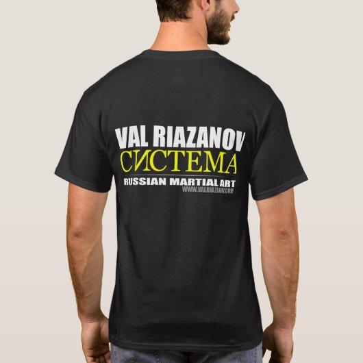 Val riazanov CnCtema T-shirt (Achterkant)
