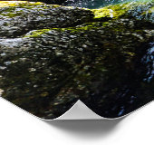 Val Taleggio valley italian mounge Poster (Hoek)