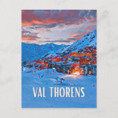 Val Thorens Briefkaart (Voorkant)