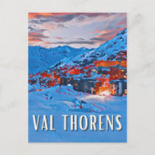 Val Thorens Briefkaart (Voorkant)