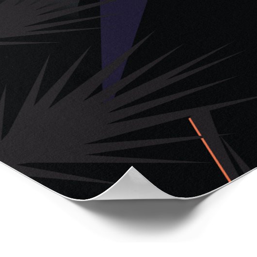 Val Thorens, France ski poster (Hoek)