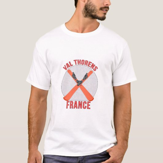 Val Thorens, France T-shirt (Voorkant)