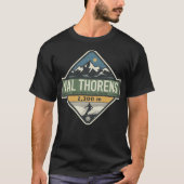 Val Thorens France T-shirt (Voorkant)