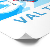 Val Thorens France Travel Print (Hoek)