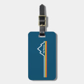 Val Thorens Frankrijk Bagagelabel (Voorkant verticaal)