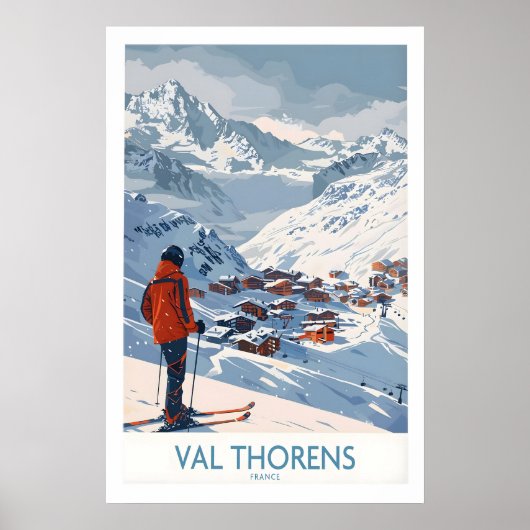 Val Thorens Frankrijk Print 1 (Voorkant)