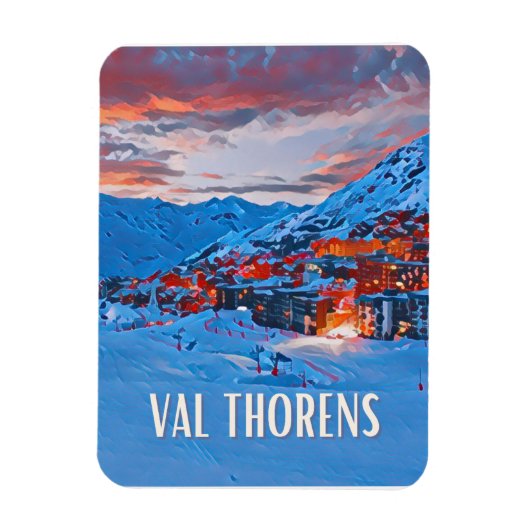 Val Thorens Magneet (Verticaal)