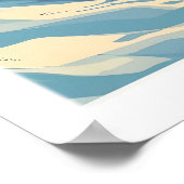 Val Thorens Reisposter 1 Poster (Hoek)