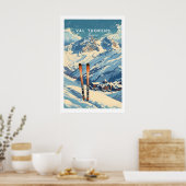 Val Thorens Reisposter 1 Poster (Keuken)