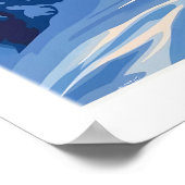 Val Thorens Ski Art Print 1 (Hoek)