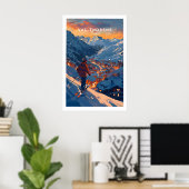 Val Thorens Ski Poster 1 (Thuiskantoor)