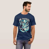 Val Thorens Skiën & Snowboarden T-shirt (Voorkant volledig)