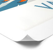 Val Thorens Skiposter 1 Poster (Hoek)