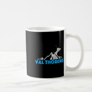 Val thorens skisport snowboarden frankrijk resort koffiemok