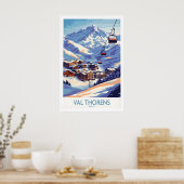 Val Thorens Wintersport Print 1 (Keuken)