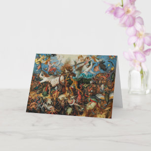 Val van de opstandige engelen Pieter Bruegel de Kaart