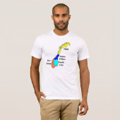 Val van Noorwegen T-shirt (Voorkant volledig)
