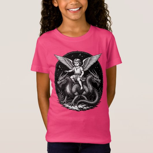 Valac en de Hemelse Wyrm T-shirt (Voorkant)