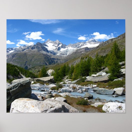 Valais Alps Poster (Voorkant)