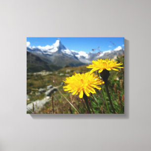 Valais Alps Swiss Canvas Afdruk