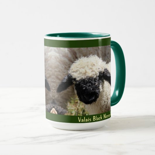 Valais Black Nose lamb Mok (Voorkant rechts)