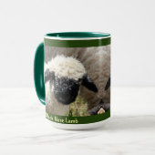 Valais Black Nose lamb Mok (Voorkant links)
