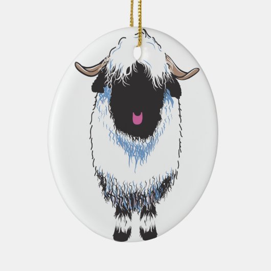 Valais Black Nose Sheep Ornament (Rechts)