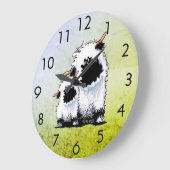 Valais Blacknose Schaap  Grote Klok (Hoek)