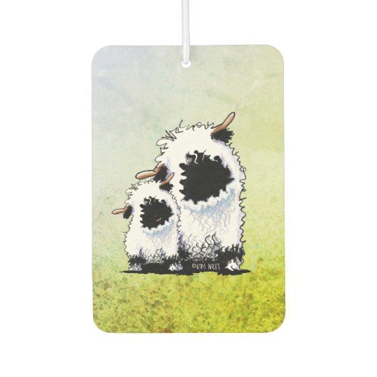 Valais Blacknose Schaap Luchtverfrisser (Voorkant)