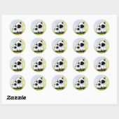 Valais Blacknose Schaap Ronde Sticker (Vel)