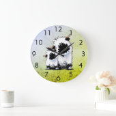 Valais Blacknose Sheep  Grote Klok (Huis)