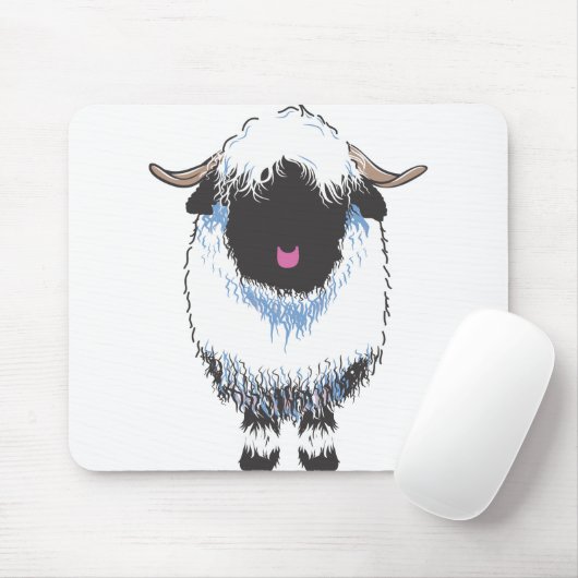 VALAIS BLACKNOSE SHEEP MUISMAT (Met muis)
