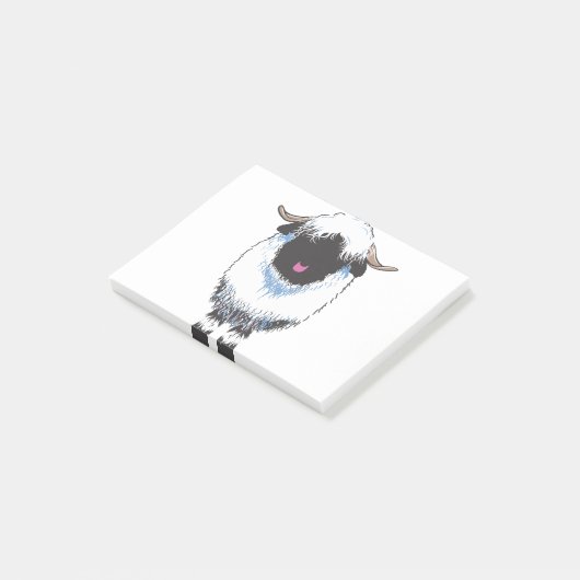 VALAIS BLACKNOSE SHEEP POST-IT® NOTES (Schuin)